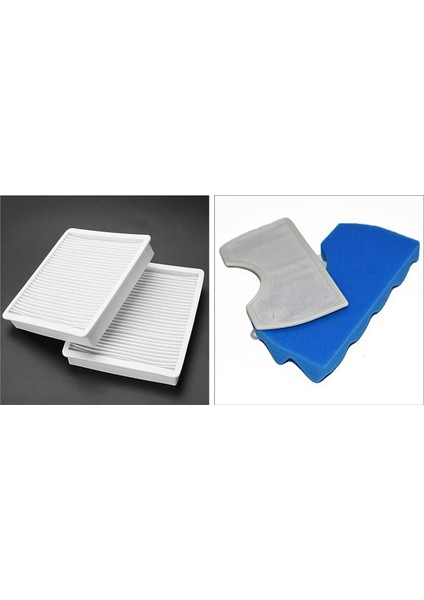 2 Adet Elektrikli Süpürge Toz Filtresi Samsung SC4300 SC4470 Beyaz ve 5pcs Filtre ve Hepa Filtre Değiştirme Için Hepa Filtresi (Yurt Dışından)