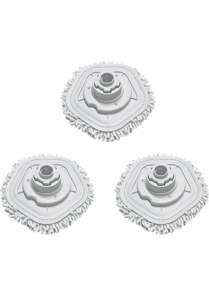 3pcs Xiaomi Için Paspas Bezi Bot W10 W10 Pro Kendini Temizleyen Robot Vakum ve Paspas Vakum Süpürge Parçaları (Yurt Dışından)