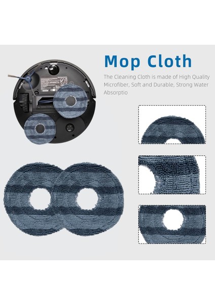 14PCS Ana Fırça Filtresi Paspas Bezi ve Toz Torbası Eufy Omni C20 Robotik Vakum Süpürge Yedek Parçaları (Yurt Dışından) indirimleri