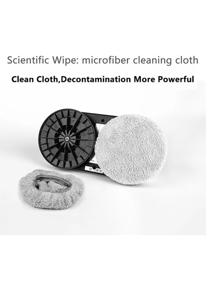 24PCS Elektrikli Pencere Temizleme Robot Temizleme Bezi Elektrikli Pencere Temizleme Robotu Vakum Temizleyici Yıkayıcı (Yurt Dışından) fiyatları