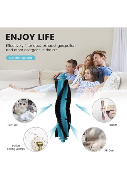 Conga 2499 Için Ultra Ev Ana Yan Fırça Hepa Filtre Mop Bez Toz Torbası Aksesuarları Yedek Parçalar (Yurt Dışından) indirimleri