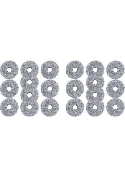 2x Paspas Bezleri Xiaomi Mijia Için Parçalar Omni Robot Vakum Temizleyici Mop 3s Dream B1RE B108CN Kuru Islak Paspas Zemin Temizliği (Yurt Dışından)