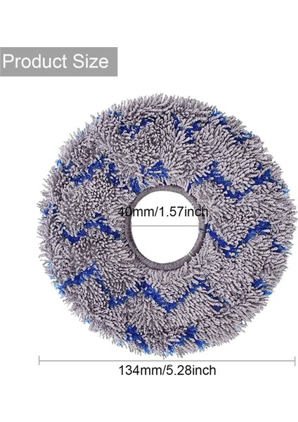 12X Mop Pedler Ecovacs Için Yedek Parçalar Deebot X1 Omni/ X1 Turbo Robot Temizlik Bez Mendil (Yurt Dışından) fırsatları