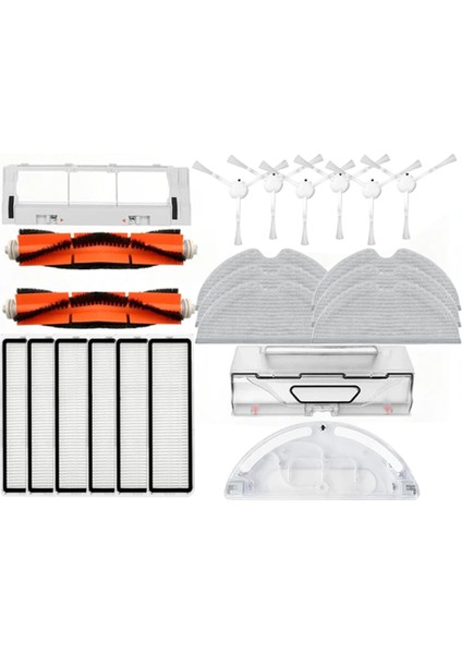 Dream D9, D9 Max, D9 Pro, Bot L10PRO Robot Vakum Süpürge Ana Yan Fırça Hepa Fliter Mop Bez Yedek Parçaları (Yurt Dışından)