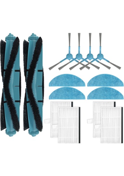 Ana Yan Fırça Hepa Filtre Paspas Pedleri Cecotec Conga 7490 Ölümsüz / 8290 Ölümsüz Serisi Vakum Süpürge Aksesuarları (Yurt Dışından)
