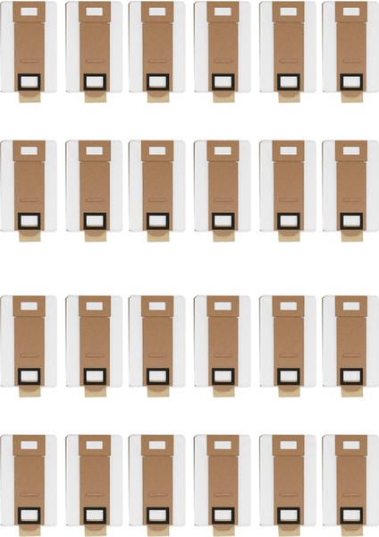 24 Paket Vakum Torbaları Roborock S7 T7S T7S Için Değiştirme Plus Toz Torbası Vakum Temizleyici Aksesuarları Yedek Parçalar (Yurt Dışından)