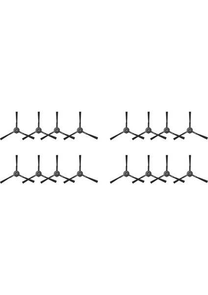 360 S10 X100 Maks Robotik Vakum Süpürge Yedek Parçalar Için 2x Yan Fırça (Yurt Dışından)
