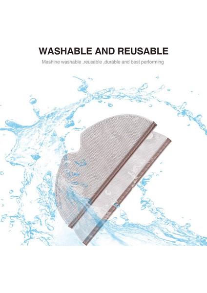 10 Pcs Mops Aksesuarları Xiaomi Roborock S5 Max S50 S55 Roborock S6 S6 Maxv Vakum Süpürge Mops (Yurt Dışından) fırsatları