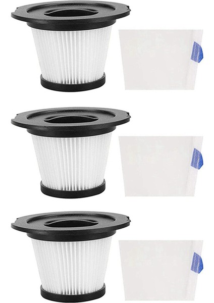 6 Paket Değiştirme Hepa Filtresi Moosoo K17 Kablosuz Vakum Için Uyumlu (Yurt Dışından) modelleri