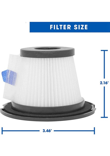 6 Paket Değiştirme Hepa Filtresi Moosoo K17 Kablosuz Vakum Için Uyumlu (Yurt Dışından) fırsatları