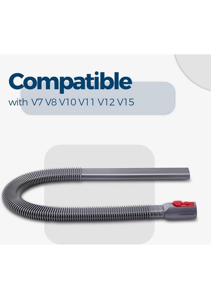 2x Kurutucu Havalandırma Temizleyici Kiti, Dyson V7 V7 V8 V10 V11 V12 V15 Kablosuz Vakum, Mükemmel Esnek Çatışma Aracı (Yurt Dışından) modelleri