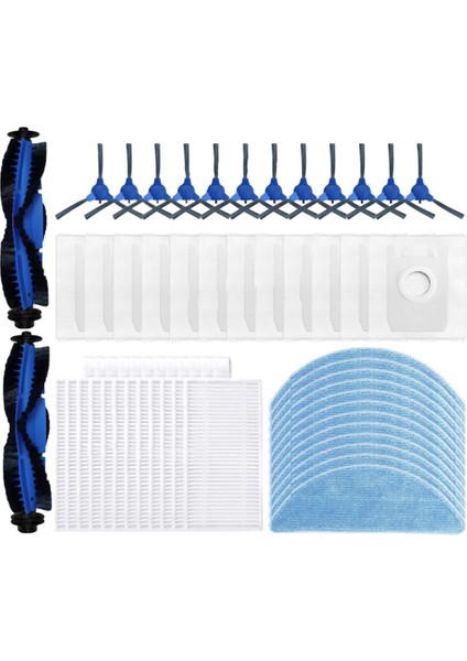 Cecotec Conga 2290 Ultra 05661 Ana Yan Fırça Hepa Filtresi Mop Bez Bezi Toz Çanta Aksesuarları Parçalar (Yurt Dışından)