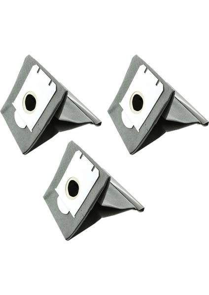 3 Parça Yıkanabilir Toz Vakum Süpürge Torbaları Phılıps HR8376/FC8206/8208 (Yurt Dışından)