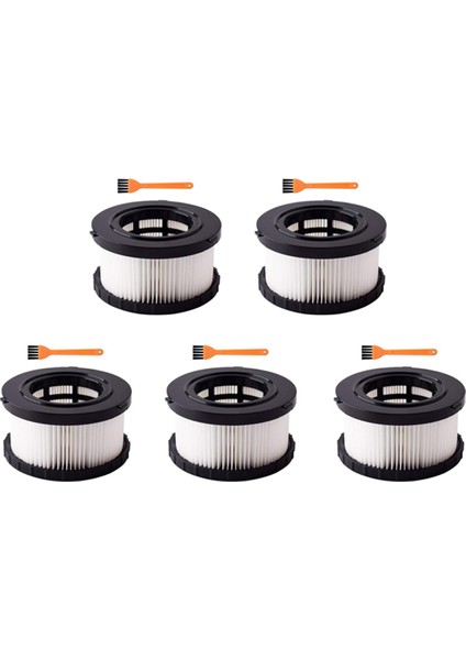 5x Hepa Filtre Değiştirme Dewalt DC5151H DC515 DCV517 Islak Kuru Vakum Süpürge Yedek Aksesuarlar (Yurt Dışından)