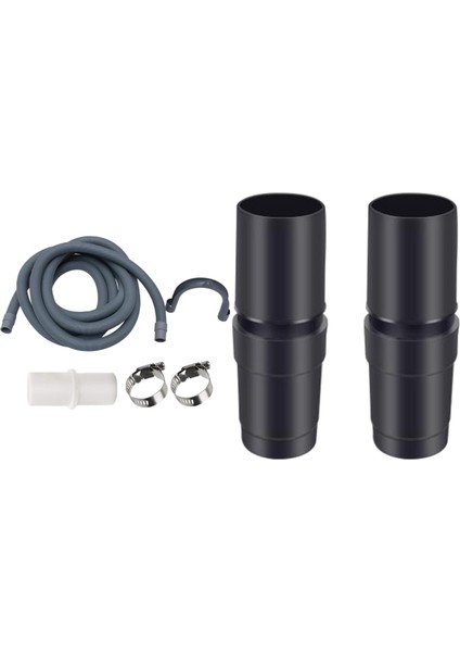 1set Çamaşır Makinesi Drenaj Boru Hortumu, Yıkayıcı Tahliye Hortumu ve 2 Pcs Japon Sürüm 32MM Hortum Kuplaj Vakum Hortumu (Yurt Dışından)