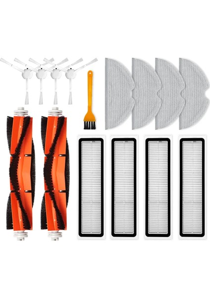 Dream D9 Için Dream Bot L10 Pro Trower Robot Lds Vakum Bulucu Yedek Parçalar Aksesuarlar Ana Yan Fırça Mop Hepa Filtre (Yurt Dışından)