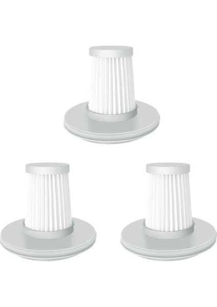 3pcs Hepa Filtre Replacemnet Parçaları Xiaomi Mijia Için Yedek Aksesuarlar Akar Kaldırma Vakum Süpürge MJCMY01DY (Yurt Dışından)