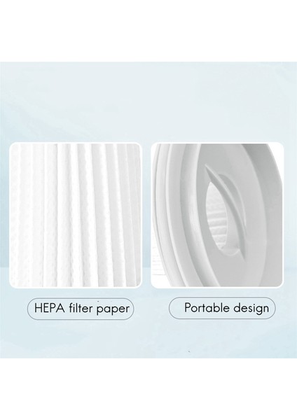 3pcs Hepa Filtre Replacemnet Parçaları Xiaomi Mijia Için Yedek Aksesuarlar Akar Kaldırma Vakum Süpürge MJCMY01DY (Yurt Dışından) fırsatları