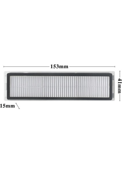4pcs Hepa Filtre Xiaomi Dreame D9 Robot Vakum Temizleyici Aksesuarları Parça Kitleri (Yurt Dışından) modelleri