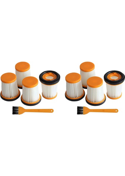 8 Pcs Yedek Vakum Filtresi Köpekbalığı W1 W1 WV200 WV201 WV205 WV220 Kablosuz Handheld Vakum Süpürge (Yurt Dışından)