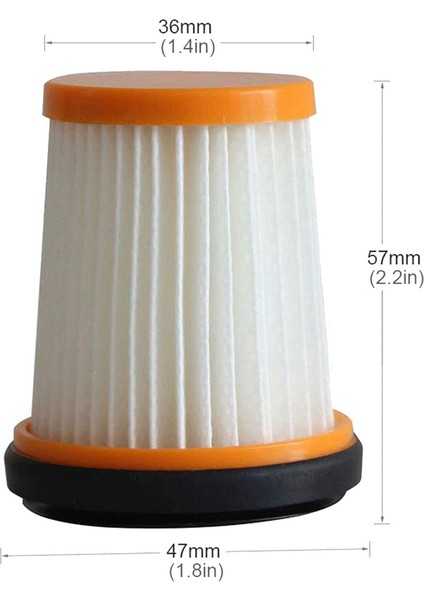 8 Pcs Yedek Vakum Filtresi Köpekbalığı W1 W1 WV200 WV201 WV205 WV220 Kablosuz Handheld Vakum Süpürge (Yurt Dışından) indirimleri