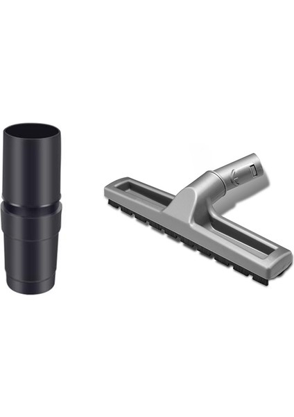2 Pc Vakum Temizleyici Aksesuarları: 1 Pcs Hortum Dönüşüm Tüpü Konektör Eklemi ve 1 Pcs Zemin Fırça Temizleyici Fırça Başlığı (Yurt Dışından)