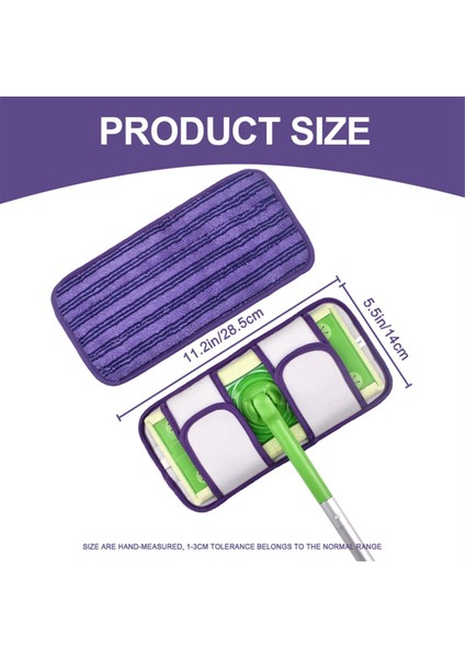 4pcs Swiffer Paspas Için Yeniden Kullanılabilir Paspas Pedleri 12 Inç Yedek Paspas Pedleri Ahşap ve Çok Yüzeyli Zemin Temizliği (Yurt Dışından) fiyatları