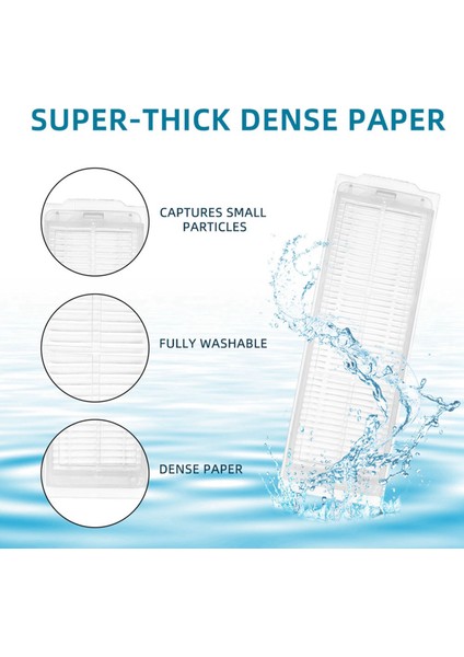 Xiaomi Mi Robot Vakum Mop 2s / Mop P / Mop Pro / XMSTJQR2S / STYTJ02YM Değiştirme Ana Yan Fırça Hepa Filtre (Yurt Dışından) modelleri