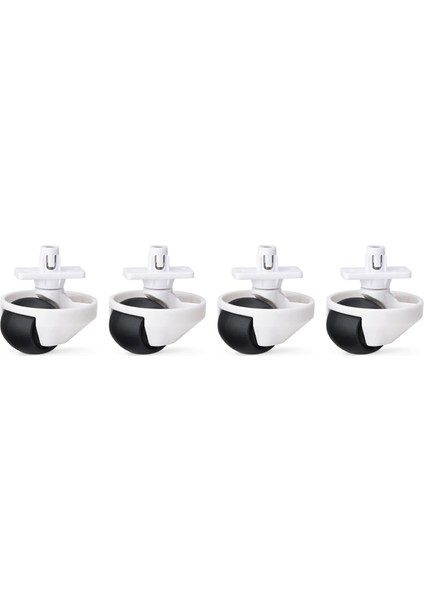 4x Yedek Ön Tekerlek Xiaomi Roborock S6 ve S7 Serisi S65 S55 Max S65 Saf S45 Max S7 S75 S7 Max T7S Plus G10 (Yurt Dışından)