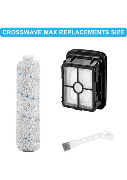 Bissell Crosswave Için Yedek Parçalar Kablosuz Max 2554 2554A Serisi Çok Yüzey Fırça Ruloları 2787 Filtreler 1866 (Yurt Dışından) modelleri