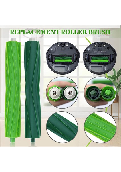 Irobot Roomba Combo Için Aksesuar Kiti I5 / I5 + / J5 / J5 + Robot Vakum Süpürge Ana Yan Fırça Hepa Filtre Mop Pedler (Yurt Dışından) fiyatları