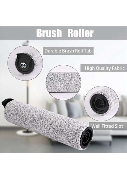 8 Tineco Ifloor 3/ Kat Için Paket Yedek Fırça Silindiri Bir S3 Islak Kuru Kablosuz Vakum Süpürge Aksesuarları (Yurt Dışından) fırsatları