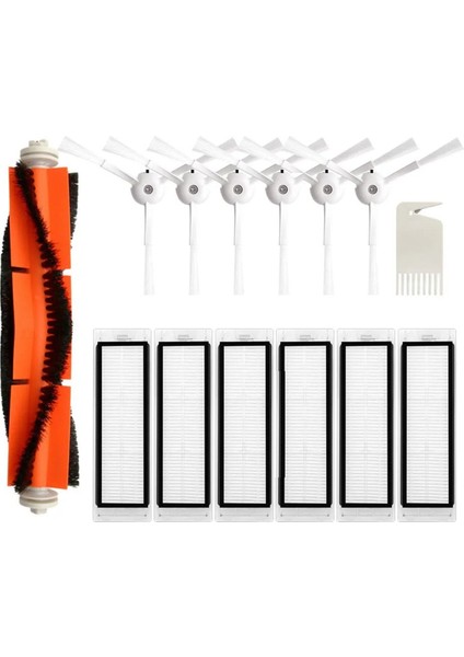 Xiaomi Xiaowa Için Lite C10 / C102-00 Robot Vakumları Silindir Yan Fırça Hepa Filtre Değiştirme Yedek Parça Aksesuarları (Yurt Dışından)