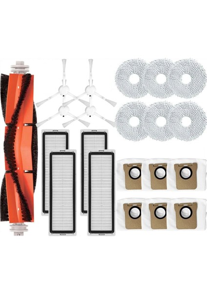 Xiaomi Mijia Için Omni Robot X10+ / Dreame S10 Pro / Dreame L10S Ultra Robot Vakum Ana Yan Fırça Hepa Filtre Mop (Yurt Dışından)