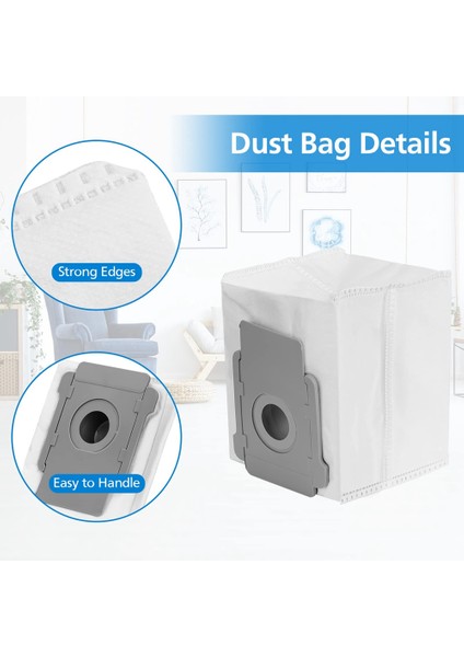 Irobot Oraya Için Toz Torgu I &amp; S&amp;j Serisi I7 I7+ I3 I3+ I4 I4+ I6 I6+ I8 I8+ J7 J7+/artı E5 E6 E7 S9 Vakum Süpürge (Yurt Dışından) fırsatları