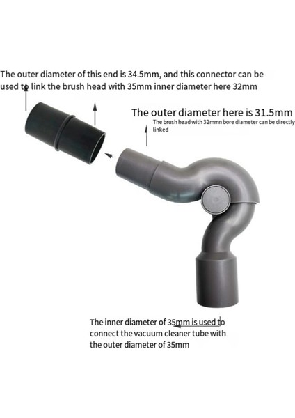 Evrensel Vakum Ek Kiti 1-1/4inch Vakum Hortum Adaptörü Islak Kuru Kuru Vakum Süpürgeleri Aksesuarlar (Yurt Dışından) indirimleri