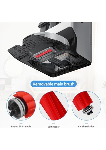 Roborock S7 Maxv Ultra/s7 Pro Ultra Vakum Süpürücü Ana Yan Fırça Hepa Filtre Mop Bez Tuz Torbaları Yedek Parçalar (Yurt Dışından) indirimleri
