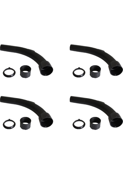 4x Evrensel Elektrikli Süpürge Hortumu Ucu Bükülme Bükülmüş Sap Tüp Değnek Seti 32MM Ev Malzemeleri Yüksek Kaliteli (Yurt Dışından)