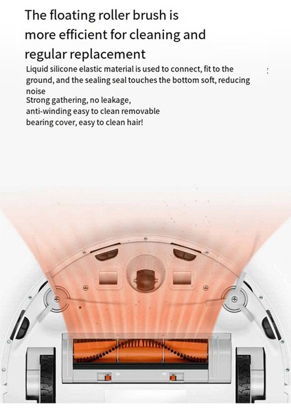 Xiaomi Mijia Süpürme ve Moping Robot G1 Aksesuarları Süpürme ve Moping Robot Değiştirme Parçaları Seti (Yurt Dışından)