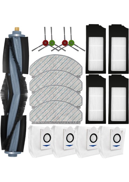 Cobos Süpürme Robot Aksesuarları Için Uygun X1 T10PLUS Haddeleme Kenar Fırçası Paspas Bezi Filtre Toz Torbası (Yurt Dışından) fırsatları