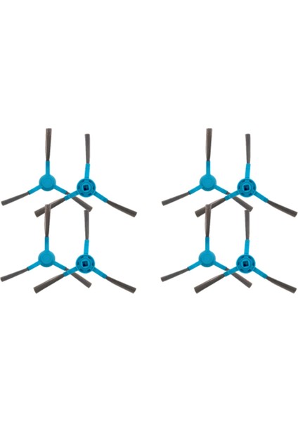 8x Cecotec Conga Için Yedek Yan Fırça 4090 3090 5090 6090 Köşe Fırçalar Robot Vakum Temizleyici Aksesuarlar Parçalar (Yurt Dışından)