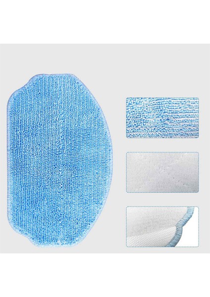 Mıdea VCR04W Robot Vakum Temizleyici Aksesuarları Yıkanabilir Yan Fırça Hepa Filtre Mop Bezi Için 2set Yedek Parçalar (Yurt Dışından) modelleri