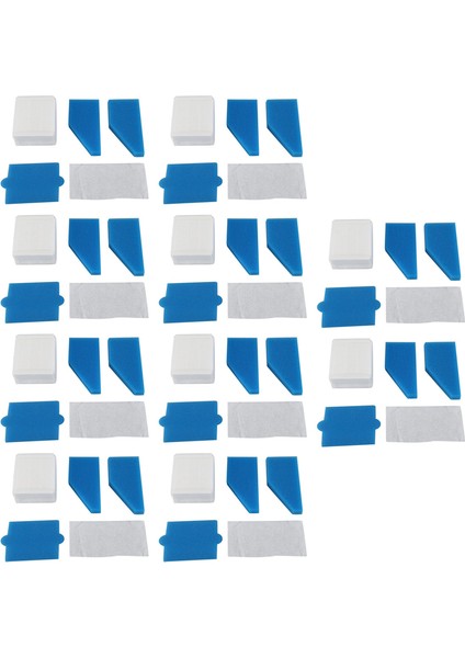 50X Filtre Seti Vakum Süpürgeleri Için Uygun Thomas Aqua + Çoklu Temiz X8 Parke, Aqua + Pet &amp; Ailesi (Yurt Dışından)