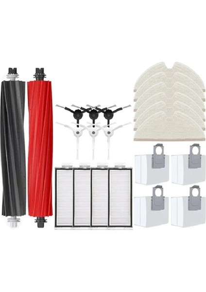 Roborock Q8 Max, Q8 Max+, Q5 Pro, Q5 Pro+ Robot Vakum Temizleyici Aksesuarları Ana Fırça Kapağı Hepa Filtresi (Yurt Dışından) fırsatları