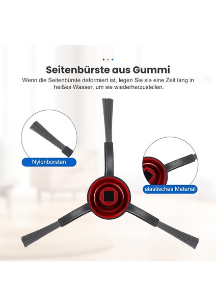 Ecovacs Deebot N20 Pro / N20 Plus / N20 Robot Vakum Süpürge Ana Yan Fırçalar Hepa Filtreleri Paspas Padleri Parçaları (Yurt Dışından) indirimleri