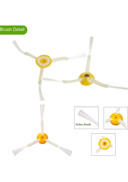 Irobot Roomba Için 2x 800 Serisi 850 860 861 866 870 880 890 900 Serisi 960 980 981 985 Vakum Süpürge Değiştirme Kiti (Yurt Dışından) fiyatları
