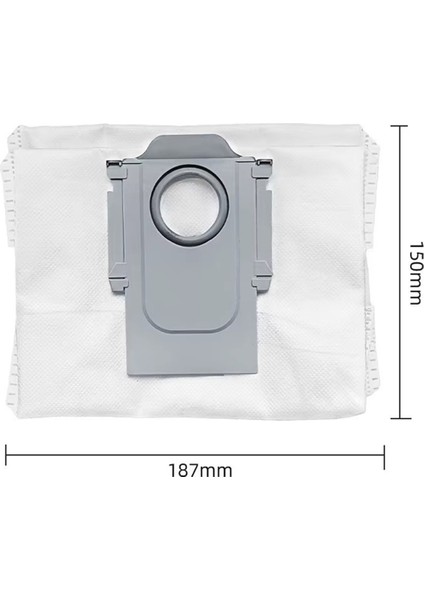 Roborock S8 S8+ / S8 Plus Robot Vakum Parçaları Aksesuarları Ana Yan Fırça Hepa Filtre Mop Bez Toz Çanta Değiştirme (Yurt Dışından) fiyatları