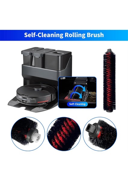 Roborock S7 Maxv Ultra / S7 Pro Ultra Vakum Süpürge, Aksesuar Kiti Dahil Rulo Fırça Filtresi Için Yedek Parçalar (Yurt Dışından) modelleri