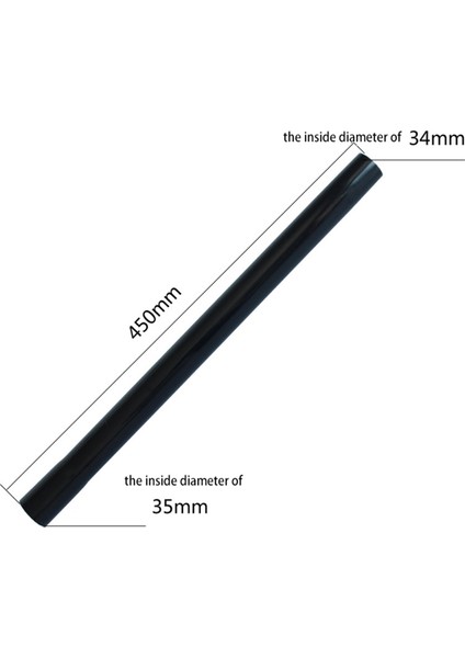 6pcs Elektrikli Süpürge Aksesuarları Elektrikli Süpürge Düz Tüp Uzun Çubuk Sert Tüp Uzun Saplı Kafa Iç Çapı 35MM (Yurt Dışından) fırsatları