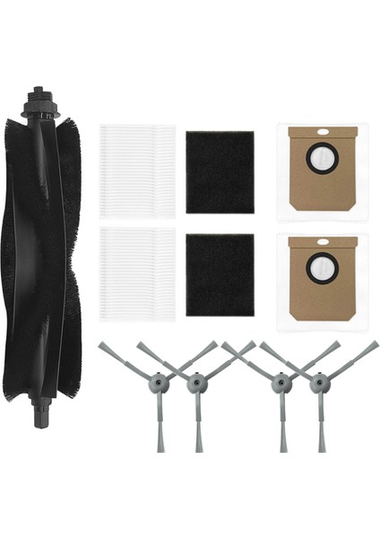 Aksesuarlar Eufy L60 L50 Robot Vakum Aksesuarları Için Değiştirme Ana Filtreler Toz Çantaları Yan Fırçalar (Yurt Dışından) fiyatları